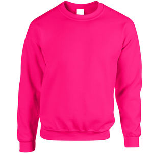 เสื้อสเวตเชิ้ตคอกลมสีชมพูแบบยูนิเซ็กซ์ ทรงปกติ สีพื้น เรียบง่าย สวมใส่สบาย ผ้าถัก เหมาะสำหรับใส่ในฤดูใบไม้ร่วง - Product Image 1