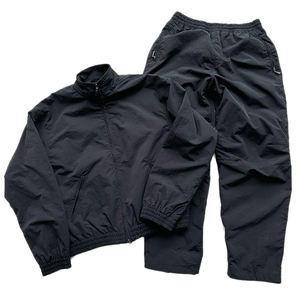 Survêtement décontracté 2 pièces pour femme, coupe-vent, en polyester léger et respirant, avec logo personnalisé, qualité supérieure - Product Image 1