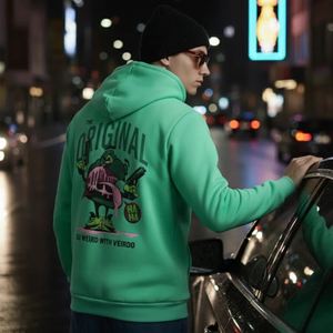 Sudadera Casual con Estampado de Sombrero de Vaquero para Hombre y Mujer, en Todos los Colores, 100% Poliéster, Tejido de Punto, Sudadera de Moda Otoñal - Product Image 3