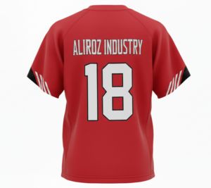 Maillots de football personnalisés verts en polyester respirant imprimé, coupe courte, pour la saison estivale, avec techniques de découpe automatisées - Product Image 2