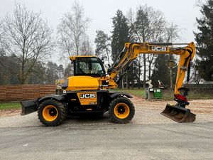 Excavadora de Ruedas JCB HD110W 4WD Hidráulica de 38 Toneladas y 1400KW, Máquina de Movimiento de Tierras de Uso Pesado con Rodamientos para Construcción de Carreteras en Bélgica - Product Image 1