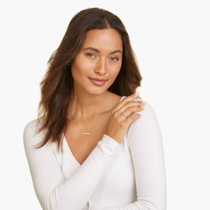 Collar de Cadena Fina de Plata de Ley 925 con Diamantes Moissanite, Joyería Elegante y Minimalista para Mujer, Regalo de Moda - Product Image 1