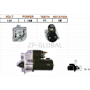 Usine de démarreur en Chine Nouveau démarreur automatique 7700856260, 7700867631, 7700870951, 7701352126 <span class=keywords><strong>Master</strong></span> - Product Image 4