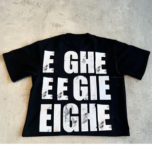 เสื้อยืดคอตตอนหนาน้ำหนักมากสำหรับผู้ชาย คอกลม ทรงโอเวอร์ไซส์ ทรงบ็อกซี่ ผลิตโดยผู้ผลิตเสื้อยืดกราฟิกแบบครอป - Product Image 6
