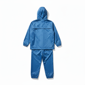 ชุดกันฝน ODM แบบธุรกิจลำลอง เป็นมิตรกับสิ่งแวดล้อม กันน้ำได้ น้ำหนักเบา ใช้ซ้ำได้ ผลิตจากโพลีเอสเตอร์ เสื้อกันฝนและกางเกงสำหรับผู้ขับขี่มอเตอร์ไซค์ - Product Image 2