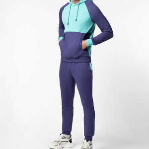Ensemble de survêtement décontracté pour homme en mélange de coton premium, confortable pour le quotidien, deux pièces, en vente - Product Image 5