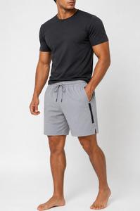 Shorts Bermuda Gris en Polyester pour Homme, Taille Mi-Haute, Fermeture Boutonnée, Respirant, Coupe-Vent, Imperméable, Écologique, Séchage Rapide, Style Sportif - Product Image 6