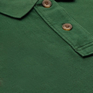 T-shirt de luxe pour homme à col zippé, 100 % coton respirant, rayé, coupe ajustée, style décontracté et tendance - Product Image 6
