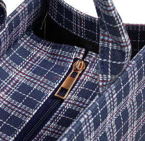 Sac fourre-tout en toile pour femme, imprimé sur mesure avec logo, haute qualité, réutilisable, écologique, recyclable, 100% coton, cadeau, shopping, utilisation en extérieur - Product Image 4