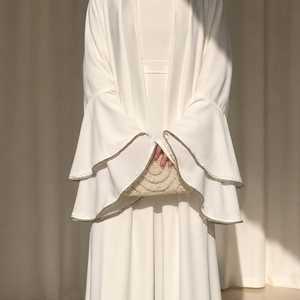 Ensemble Abaya Modeste Nida Respirant Coupe Ample pour Femme – Ensemble Premium 3 Pièces avec Robe Intérieure Ouverte et Hijab Assorti – Tenue Islamique Élégante - Product Image 1