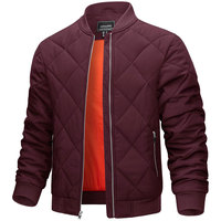 Veste bomber pour homme Eshel Intl, avec fermeture éclair, col montant, poignets côtelés, taille élastique, design personnalisé disponible, services OEM ODM