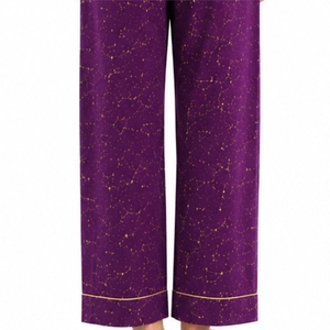 Pijama para Mujer, Premium, Cómodo, Suave, Satinado, Transpirable, de Secado Rápido, Corte Relajado, Ligero, Sin Mangas, para el Día a Día - Product Image 6