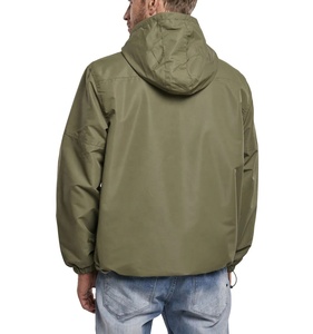 Chaqueta cortavientos impermeable con logotipo personalizado de nuevo diseño, venta al por mayor, ropa de calle, chaquetas cortavientos Anorak para hombre - Product Image 2