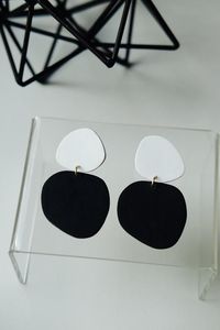 ต่างหูเรซิ่นทำมือขายส่ง ต่างหูแฟชั่นสีสันสดใส เครื่องประดับแฟชั่น - Product Image 2