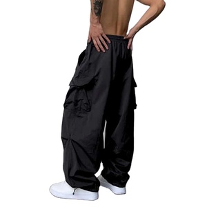 Classic <b>Baggy</b> Unisex Trousers Loose Fit Wide Leg <b>Pants</b> Elastic Waist Casual Fashion Apparel Comfortable Streetwear Clothing - Product Image 3