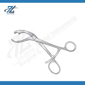 Pinza para Huesos Verbrugge de 180 mm, Acero Inoxidable, Instrumento Quirúrgico Ortopédico Reutilizable, Fabricante de Pakistán - Product Image 2