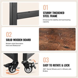 Supporto mobile pieghevole a 4 livelli per termopressa con ruote e stazione di ricarica - Product Image 4