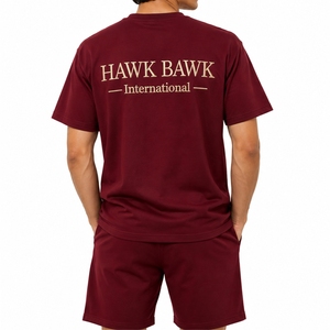 Conjunto de Camiseta y Pantalones Cortos Personalizados para Hombre, Ropa Casual Transpirable de Primera Calidad, Diseño Inspirado para Uso Diario en Verano - Product Image 2