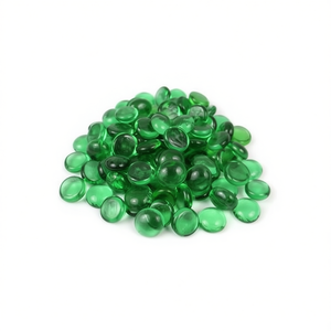 ลูกปัดแก้วสีเขียวยอมมี่ ขนาด 17-19 มม. สำหรับตกแต่งตู้ปลา - Product Image 2