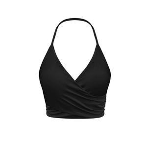 High Quality Women's Gym Workout <b>Sports</b> <b>Bra</b> Custom Logo Halter <b>Sports</b> <b>Bra</b> with Fashionable Design Fashion Simple Hot Sexy - Product Image 3