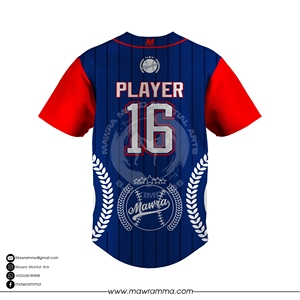 Camiseta de béisbol personalizada con impresión OEM, uniforme deportivo para equipo, camiseta de béisbol sublimada, transpirable y que absorbe la humedad, para unisex. - Product Image 6