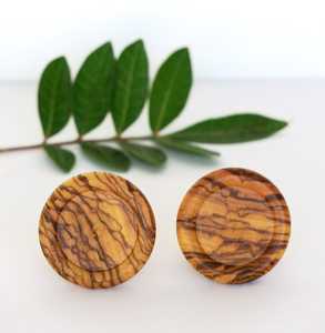 Handmade Wooden <b>Drawer</b> Knobs Coastal Design Natural Wood Grain Pattern Indoor Home Decor Living Room Cabinet Handles - Product Image 4