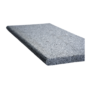 Revêtements de piscine en pierre naturelle grise moderne, résistants, pour l'extérieur, livraison rapide mondiale, pierre bullnose noire du Vietnam - Product Image 2