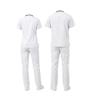 Uniformes Médicos Personalizados en Oferta, Uniformes de Enfermería, Conjuntos de Uniformes para Clínica, Blusa de Manga Corta y Pantalones, Uniforme de Enfermera - Product Image 2