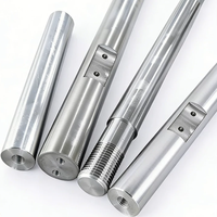 Tige linéaire chromée en acier au carbone, barre de guidage de précision, diamètre 12mm, 13mm, 14mm, 15mm, 16mm, 18mm, usinage CNC sur mesure
