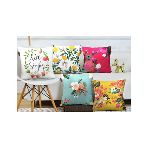 Vintage sedoso sólido 100% algodón bordado hecho a mano diseño suave 20x20 pulgadas ligero Ideal para OEM ODM Dropshipping cojín - Product Image 5