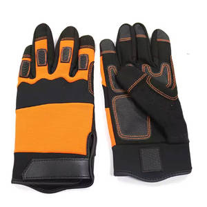 Gants de travail de protection avec une adhérence durable et une conception respirante pour une utilisation en atelier, gants de mécanicien - Product Image 1