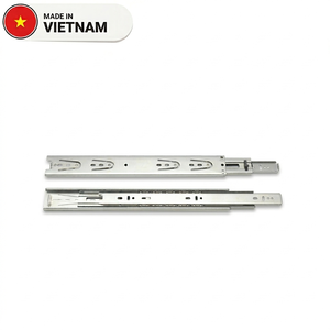 Glissières à billes en acier inoxydable Aodeli modernes à extension complète, lisses et robustes, pour tiroirs de cuisine et de chambre à coucher - Product Image 1