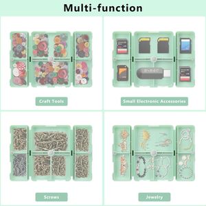 Organizzatore Portatile per Pillole con 7 Scomparti, Design Pieghevole, Pratico per Viaggi, Custodia Tascabile per Medicinali - Product Image 2