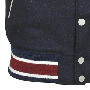 Fashionable <b>Men's</b> Breathable Varsity Winter <b>Jacket</b> with <b>Long</b> Sleeves and Eco-Friendly Logo - Product Image 6