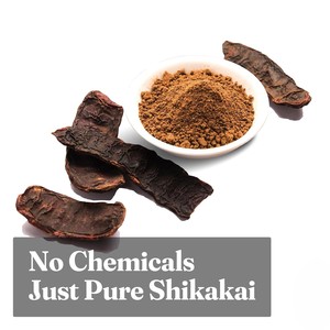 Poudre de Shikakai Premium 100% Pure, Poudre d'Acacia Concinna pour Lavage Capillaire, Alternative au Shampoing Herbal et Nettoyage du Cuir Chevelu - Product Image 2