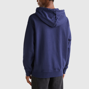 Wholesale Boxy 100% Cotton Streetwear Smoke Gray Heavyweight Oversize Acid Wash <b>Pullover</b> <b>Men</b> Hoodie - Product Image 4