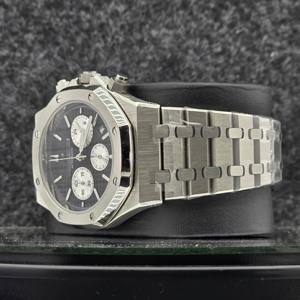 Reloj de pulsera de lujo para hombre, cronógrafo mecánico, esfera octogonal de acero inoxidable, reloj de negocios de 42 mm. - Product Image 3