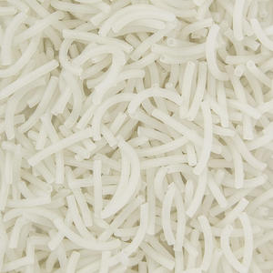 Macarrones de Arroz Sin Gluten y Sin Azúcar Marca Mekong, 200g, Forma de Macarrón Largo Blanco, Pasta de Arroz Refinado de Vietnam - Product Image 1