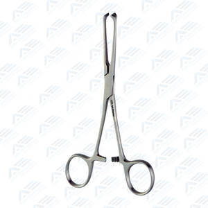 Pince à tissus Allis Instrument chirurgical Dents délicates pour saisir et maintenir fermement les tissus corporels pendant les instruments médicaux - Product Image 1