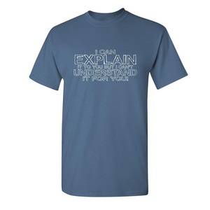เสื้อยืดพิมพ์ลายผู้ชายผ้าสแปนเด็กซ์/คอตตอน ขายส่ง ทรงทันสมัย นุ่มสบาย ระบายอากาศได้ดี แห้งเร็ว มีสไตล์ แฟชั่นที่ผสมผสานความสบาย จากบังกลาเทศ - Product Image 1
