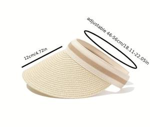 Casquettes de cyclisme pour femmes avec logo personnalisé, imperméables, à large bord, protection solaire estivale, chapeau de voyage, vente en gros - Product Image 2