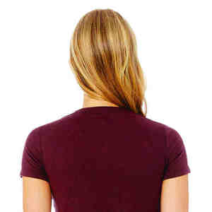 Vêtements décontractés pour femmes de haute qualité, vente en gros de chemises pour femmes, t-shirts à manches courtes, t-shirts à col rond pour femmes - Product Image 5