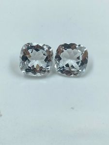 Top Quality White <b>Colour</b> Natural White Topaz Loose Gemstone 27.41CTS 14mm Custom Cut for Jewelry Making - Product Image 5