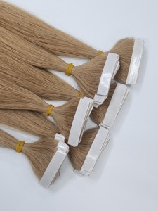 Extensions de cheveux adhésives Dream Hair T03 vierges vietnamiennes sans produits chimiques, 36 pouces, trame unique, lisses/ondulées, toutes couleurs - Product Image 6