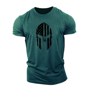 En gros recadrée Boxy imprimé coton surdimensionné 230g main en détresse Style blanc femmes hommes Vintage lavage T-Shirt T-Shirt - Product Image 5