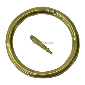 แหวนรูปกระทิงทองเหลืองดีไซน์หรูหรา พร้อมเคลือบทองสุดหรู ทนทาน เหมาะสำหรับผู้ที่ชอบสไตล์โดดเด่นและมีเสน่ห์เหนือกาลเวลา - Product Image 1