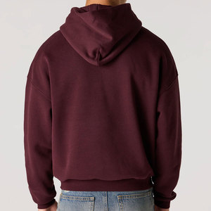 Sudaderas con Capucha de Alta Calidad 100% Algodón para Hombre, Sudaderas con Logotipo Personalizado en la Parte Delantera, Ropa Urbana de Moda, Transpirable - Product Image 5