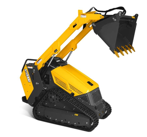 Trusted Supplies For Mini Skid Steer <b>Stand</b> On Track Loader with 25HP <b>Engine</b> Power System - Product Image 3