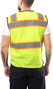 Chaleco de Seguridad Reflectante de Alta Visibilidad Personalizado para Hombre, Ropa de Seguridad Reflectante, Chaleco de Alta Visibilidad para Construcción - Product Image 5