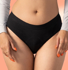 Braguitas Menstruales Cómodas al por Mayor, de 4 Capas, Lavables, a Prueba de Fugas, para Mujer, con Logotipo Personalizado OEM, Mezcla de Poliéster/Spandex - Product Image 5